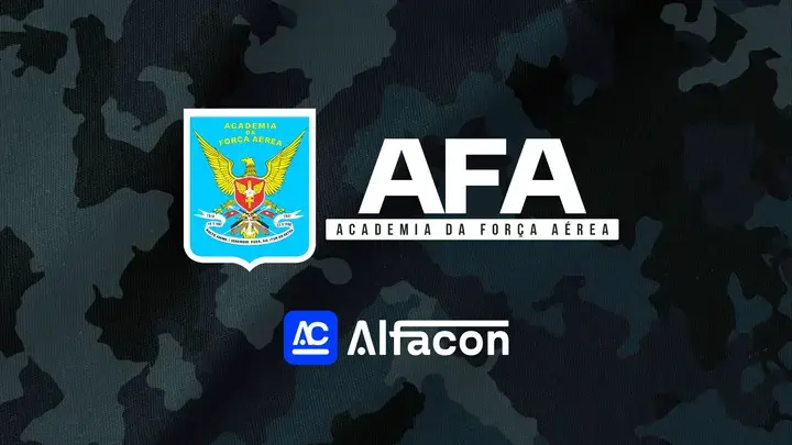 Capa do curso AFA - Academia da Força Aérea