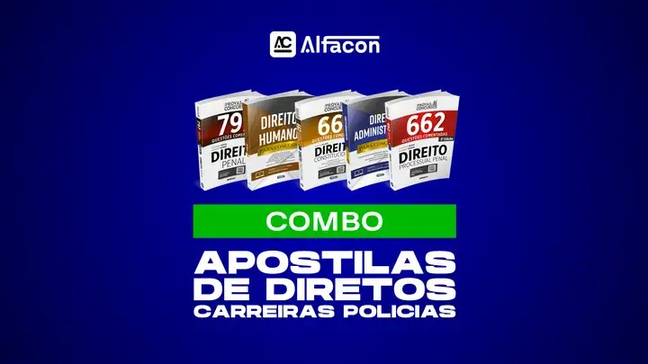 Capa do curso COMBO - Apostilas De Diretos Carreiras Policias