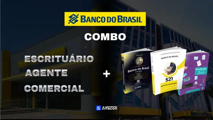 Capa do curso COMBO BB - Escriturário Agente Comercial