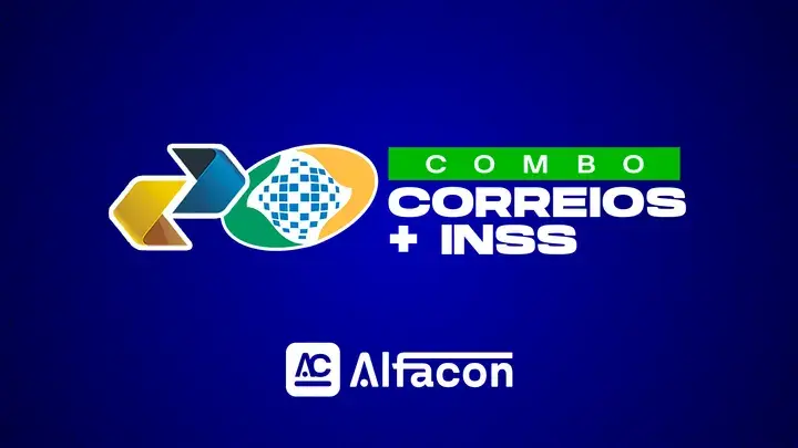 Capa do curso COMBO - Correios + INSS