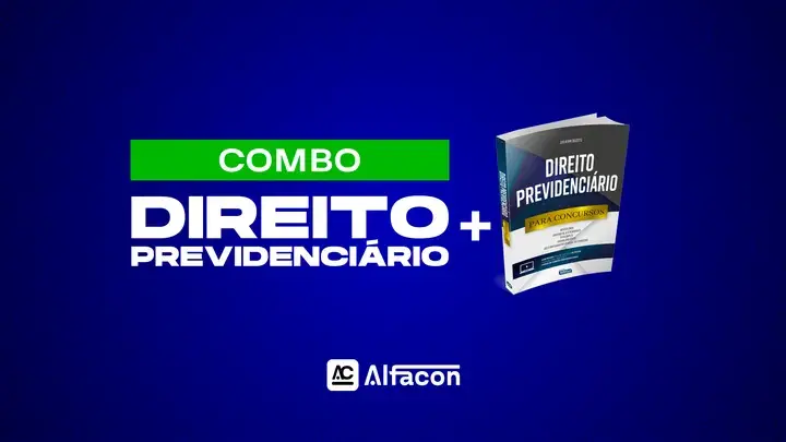 Capa do curso COMBO - Curso de Direito Previdenciário + Apostila