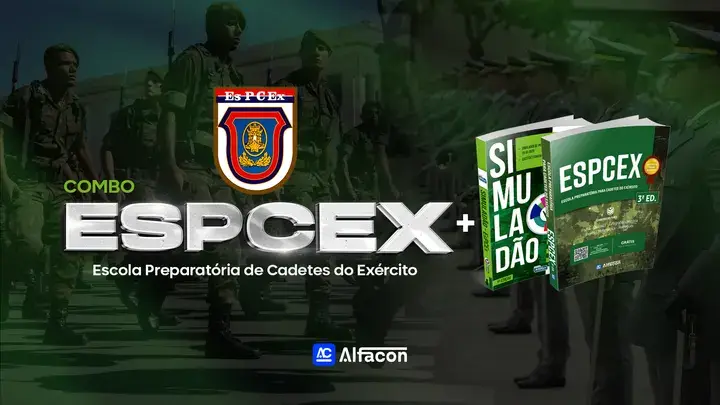 Capa do curso COMBO - EsPCEx - Escola Preparatória de Cadetes do Exército