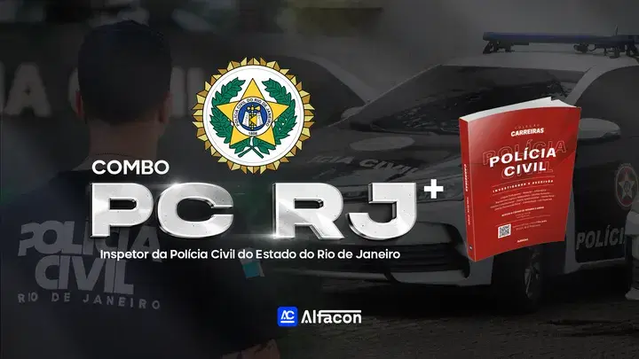 Capa do curso COMBO + PC RJ - Inspetor da Polícia Civil do Estado do Rio de Janeiro + Apostila