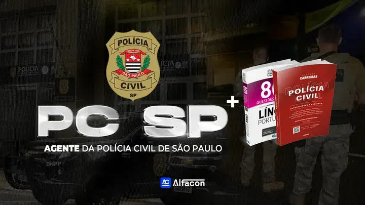 Capa do curso COMBO + PC SP - Agente da Polícia Civil de São Paulo