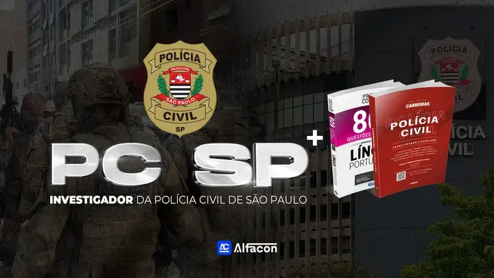 Capa do curso COMBO + PC SP - Investigador da Polícia Civil de São Paulo