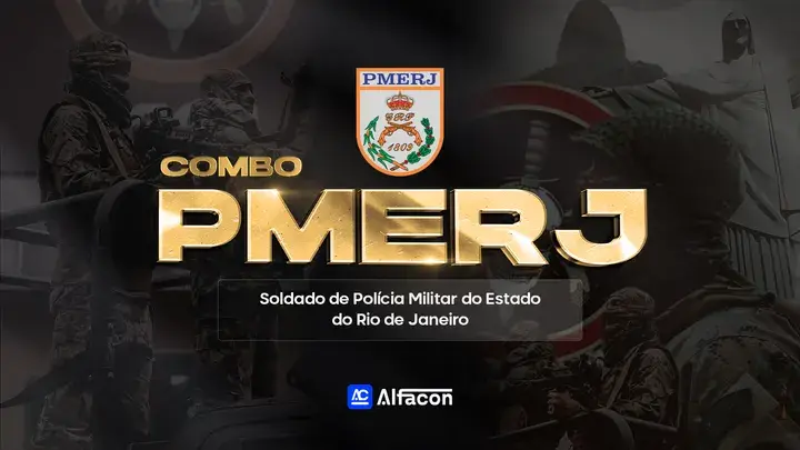 Capa do curso COMBO - PMERJ - SOLDADO DA POLÍCIA MILITAR DO RIO DE JANEIRO