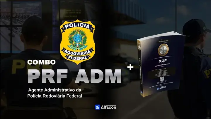 Capa do curso COMBO - PRF - Agente Administrativo da Polícia Rodoviária Federal