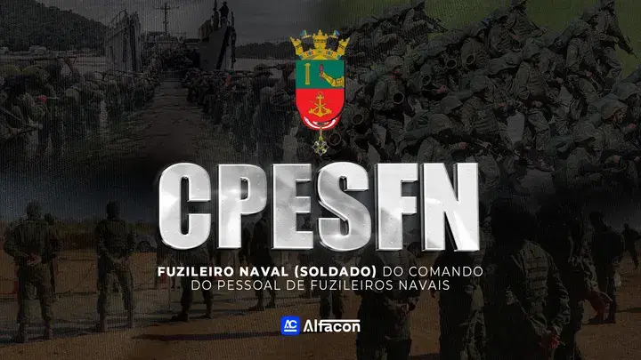 Capa do curso CPesFN - Fuzileiro Naval (Soldado) do Comando do Pessoal de Fuzileiros Navais