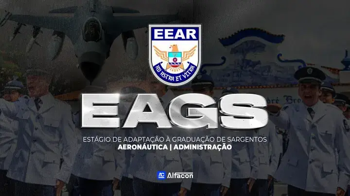 Capa do curso EAGS - Aeronáutica | Administração