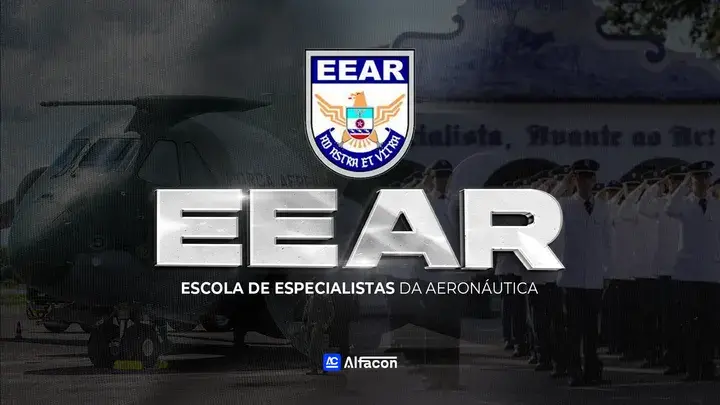 Capa do curso EEAR - Escola de Especialistas de Aeronáutica