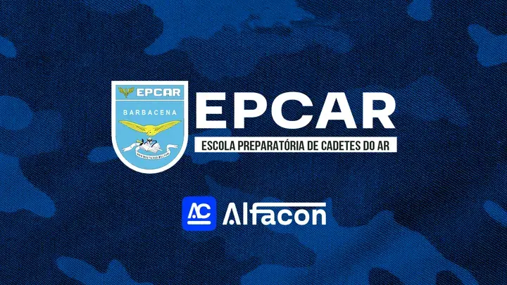 Capa do curso EPCAR - Escola Preparatória de Cadetes do Ar
