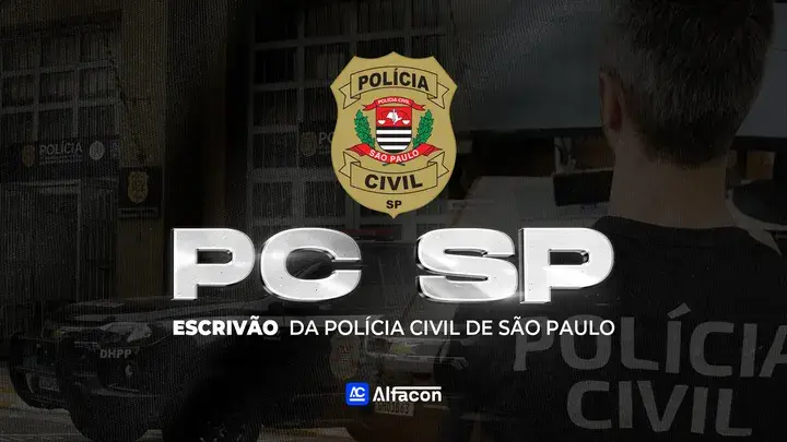Capa do curso PC SP - Escrivão da Polícia Civil de São Paulo