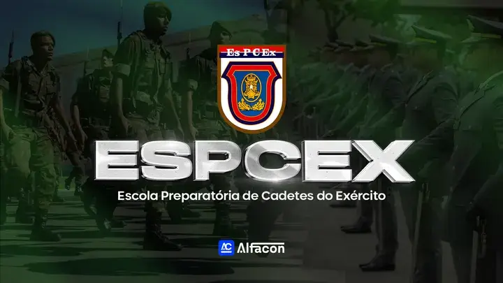 Capa do curso EsPCEx - Escola Preparatória de Cadetes do Exército