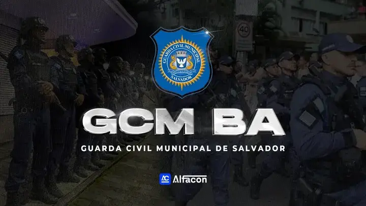 Capa do curso GCM Guarda Municipal de Salvador