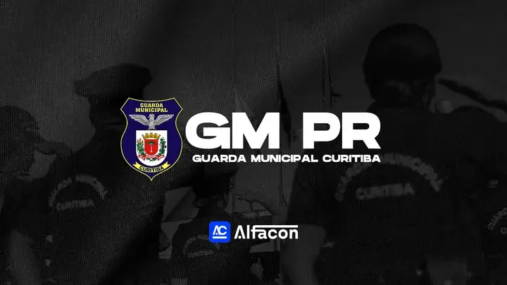 Capa do curso GM PR - Guarda Municipal Curitiba