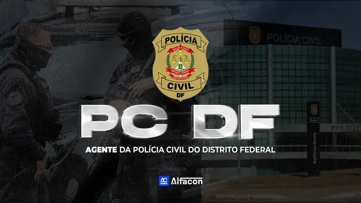 Capa do curso PC DF - Agente da Polícia Civil do Distrito Federal