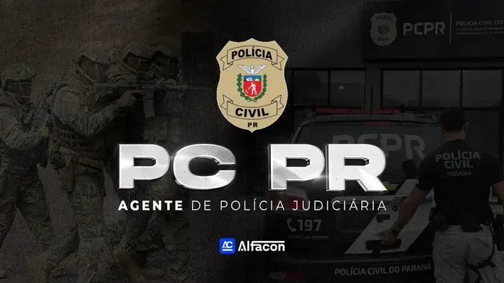 Capa do curso PCPR - Agente de Polícia Judiciária