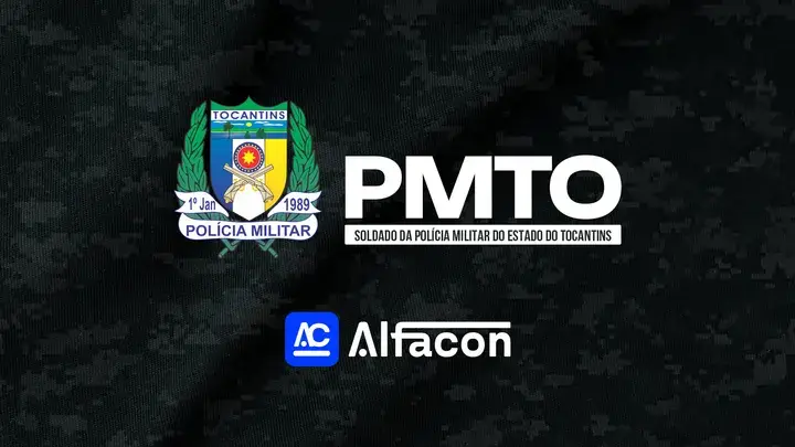 Capa do curso PM TO - Soldado de Polícia Militar de Tocantins
