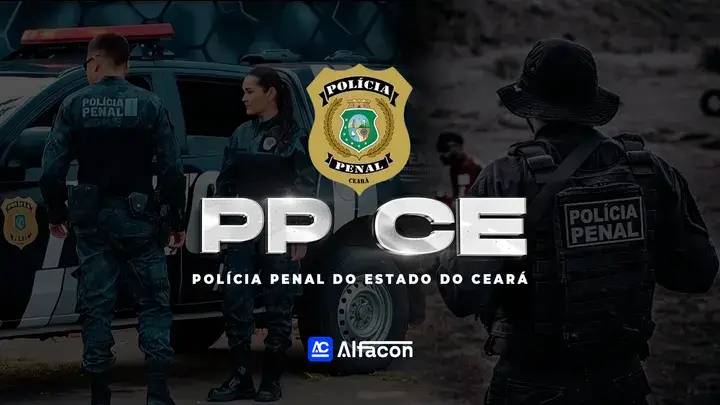 Capa do curso PP CE - Polícia Penal do Estado do Ceará