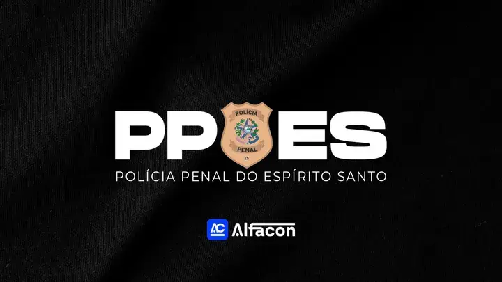 Capa do curso PP ES - Polícia Penal do Espírito Santo
