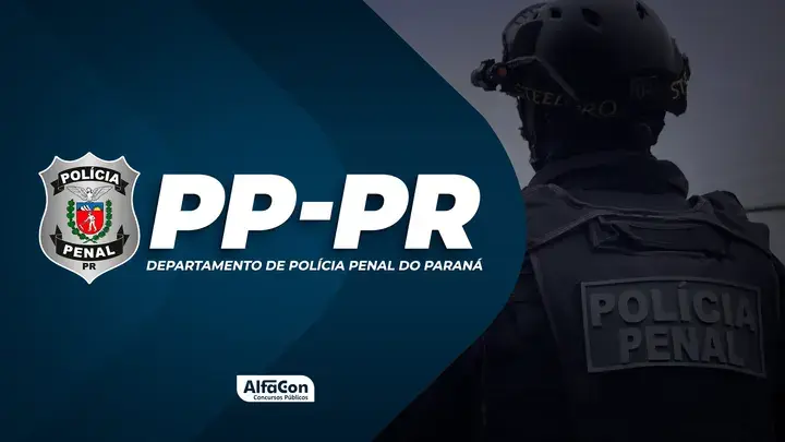 Capa do curso PP PR - Departamento de Polícia Penal do Paraná