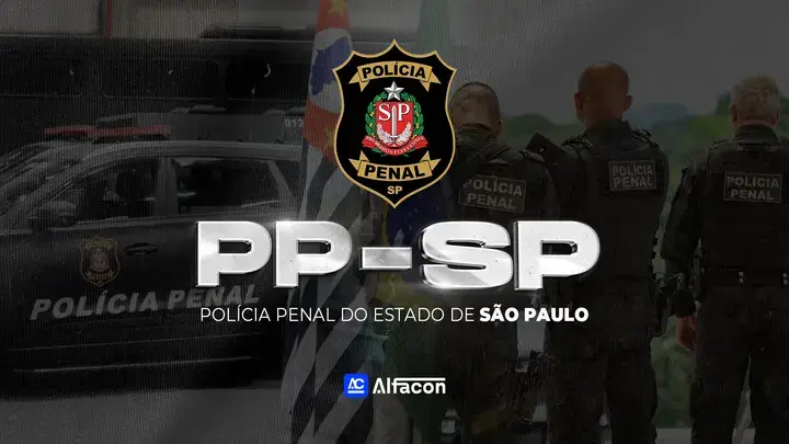 Capa do curso PP SP - Polícia Penal do Estado de São Paulo