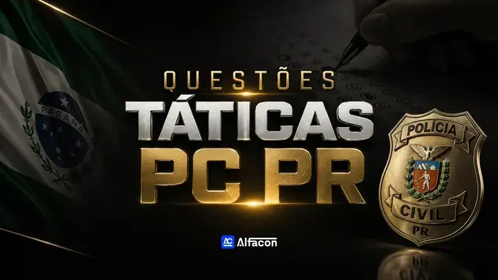 Capa do curso QUESTÕES TÁTICAS PCPR - BANCA FGV