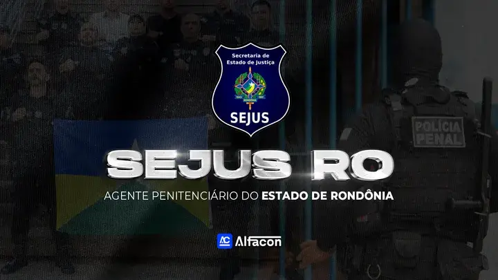 Capa do curso SEJUS RO - Agente Penitenciário do Estado de Rondônia